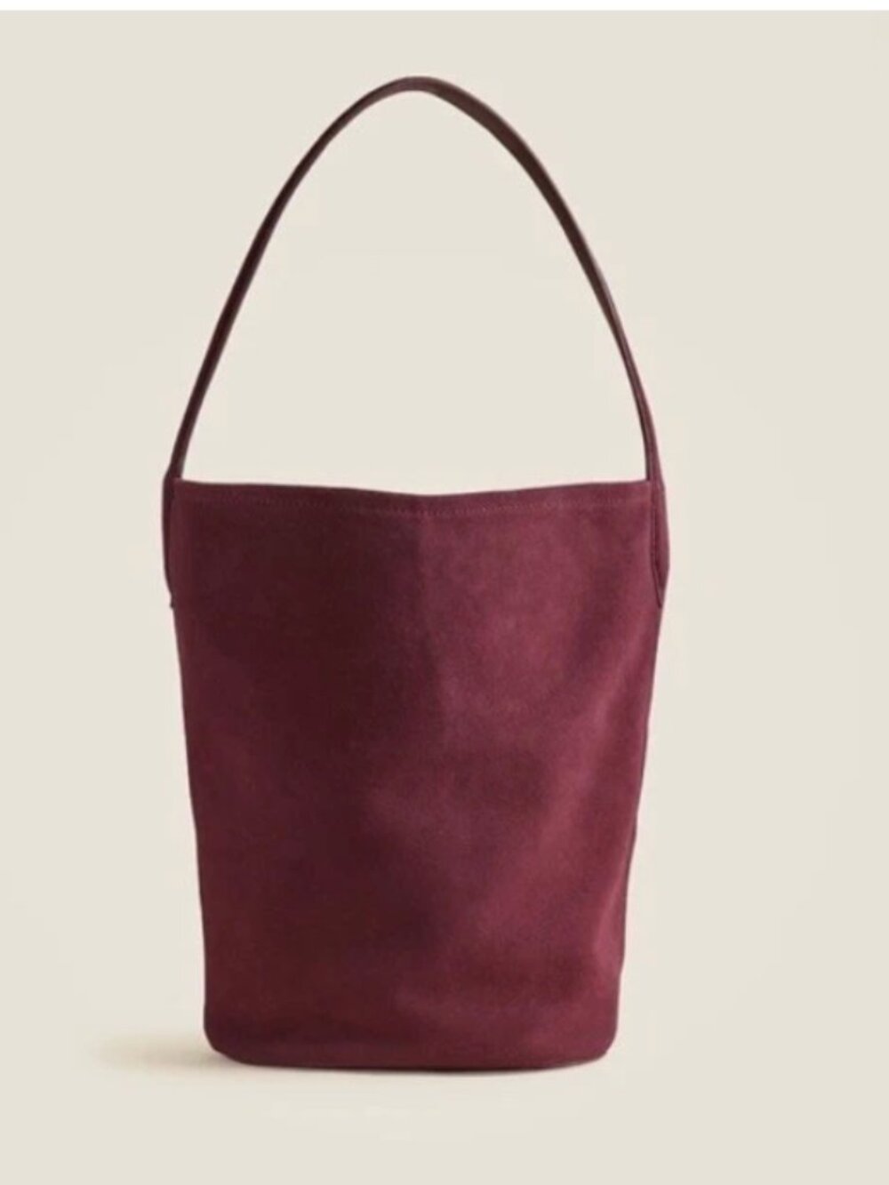 J. Crew Berkeley Bucket Bag Suede Leather CM930